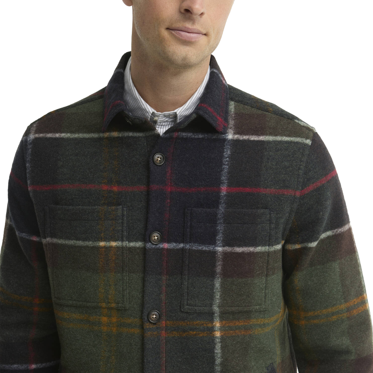 BARBOUR - SOBRECAMISA WOODLANE BRUSHED CHECK