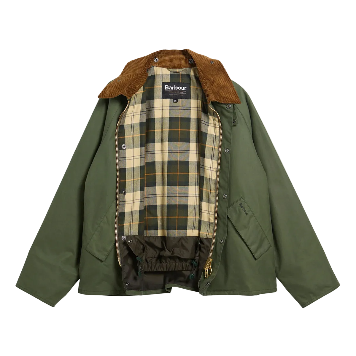 BARBOUR - CHAQUETA OVERSIZED TRANSPORT WAX