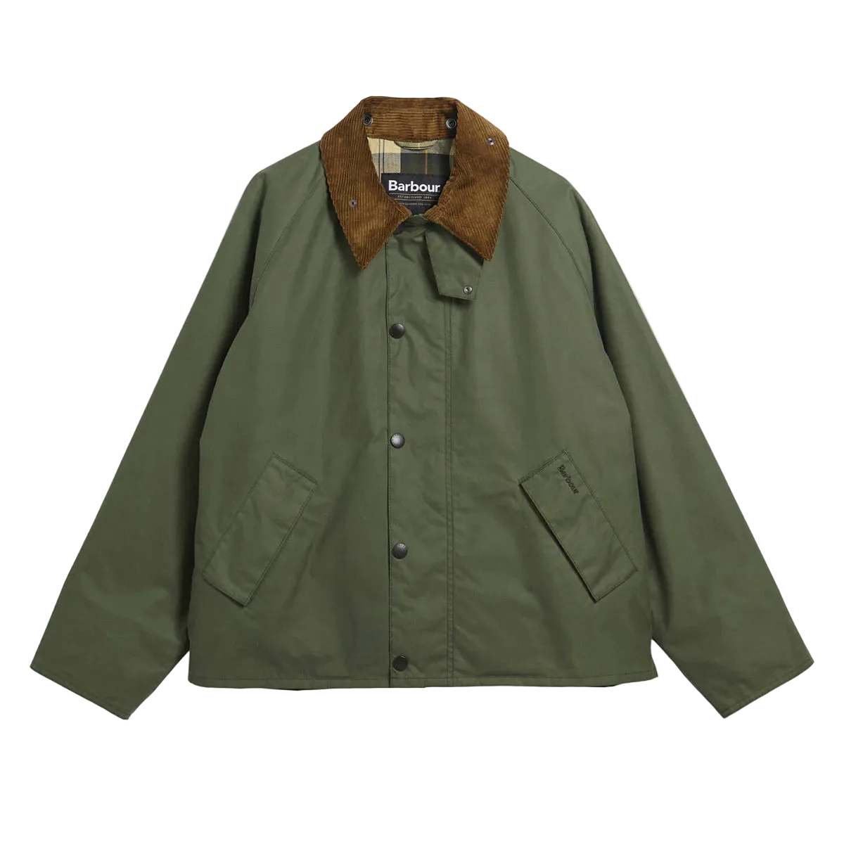 BARBOUR - CHAQUETA OVERSIZED TRANSPORT WAX