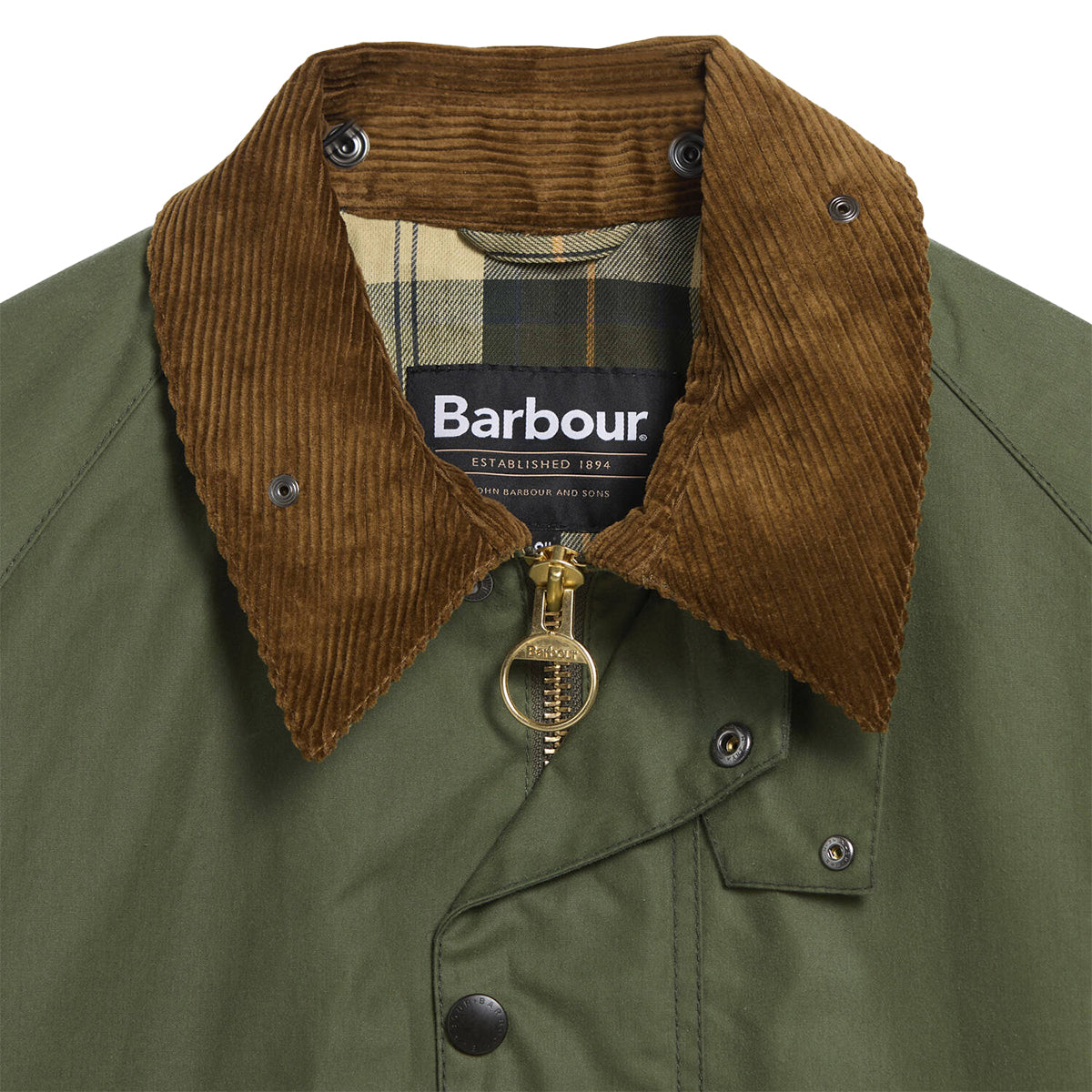 BARBOUR - CHAQUETA OVERSIZED TRANSPORT WAX