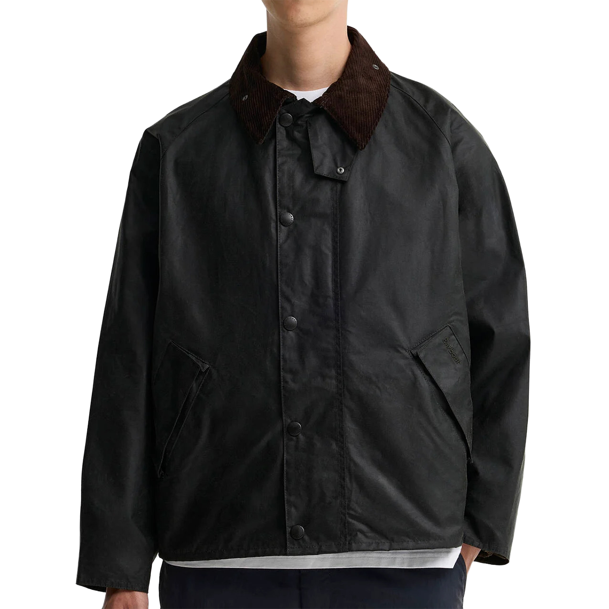 BARBOUR - OVERSIZED TRANSPORT WAX JACKET
