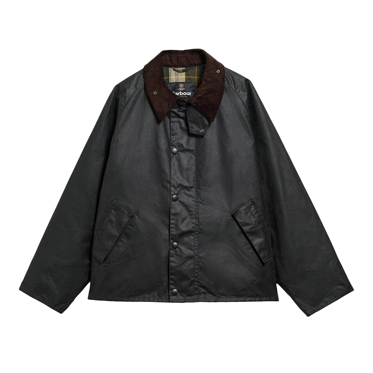 BARBOUR - OVERSIZED TRANSPORT WAX JACKET