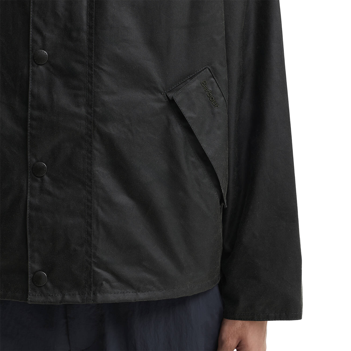 BARBOUR - OVERSIZED TRANSPORT WAX JACKET