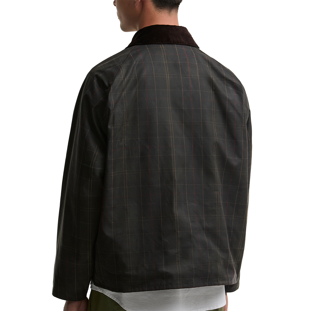 BARBOUR - CHAQUETA TARTAN TRANSPORT WAX