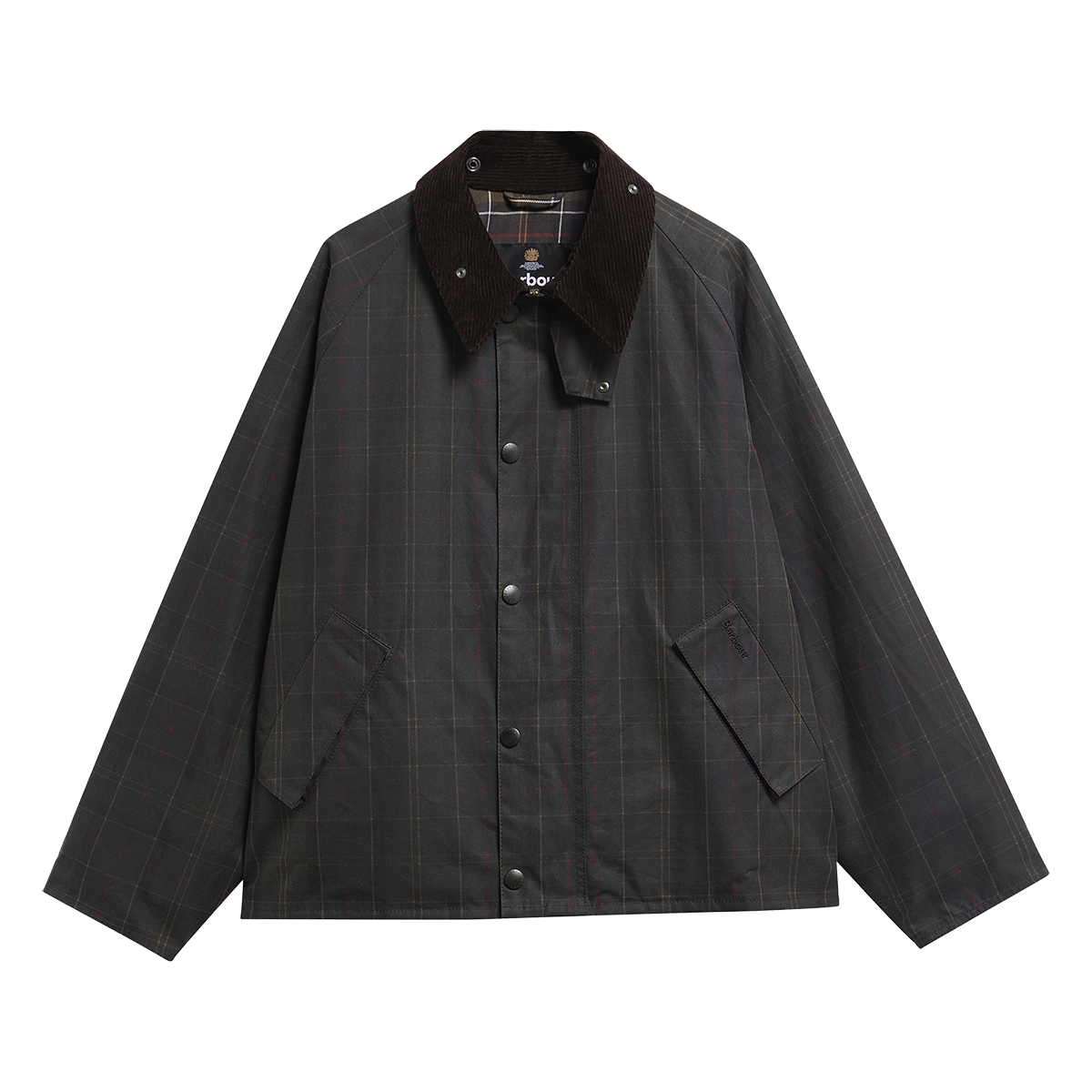 BARBOUR - CHAQUETA TARTAN TRANSPORT WAX