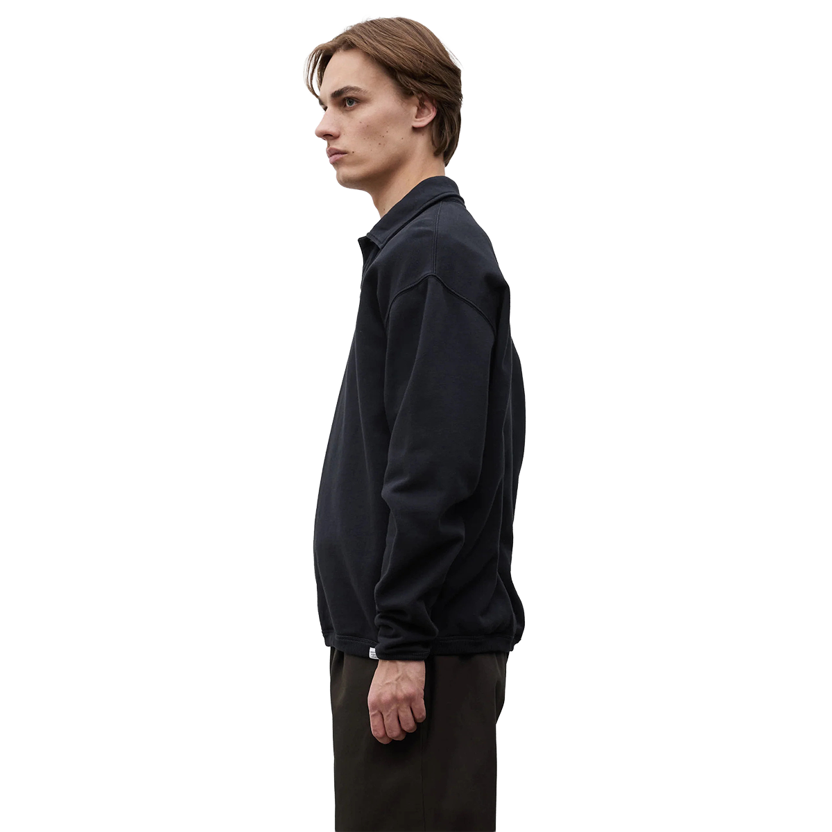 NORSE PROJECTS - POLO M/L HJARTDAL BRUSHED FLEECE