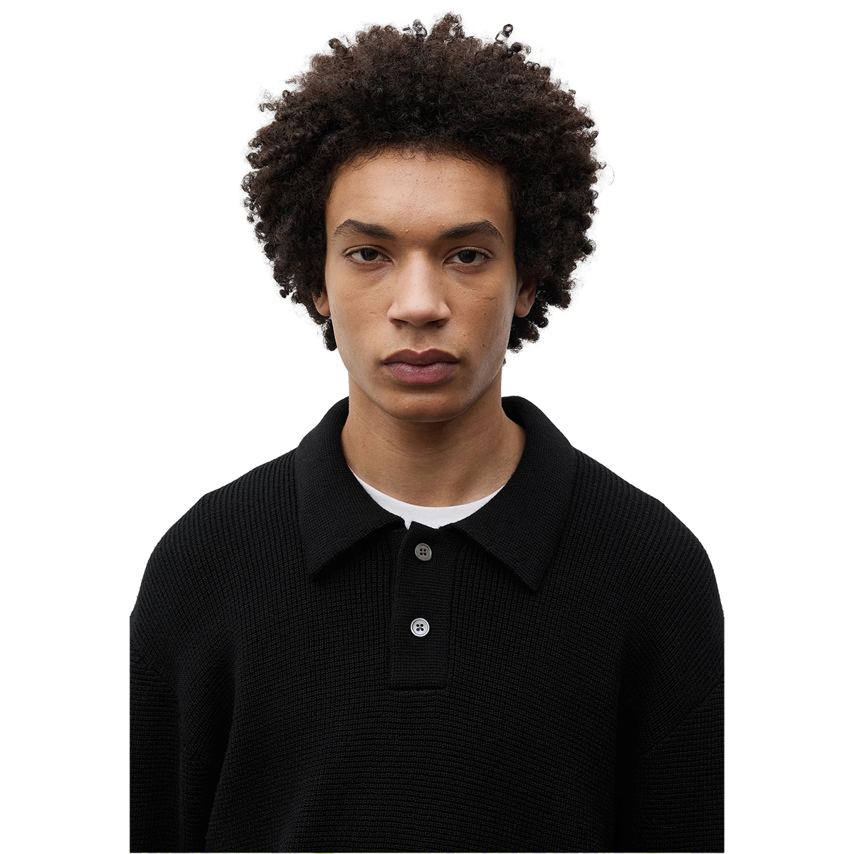 NORSE PROJECTS - POLO M/L SWANFOLK TECH MERINO WAF