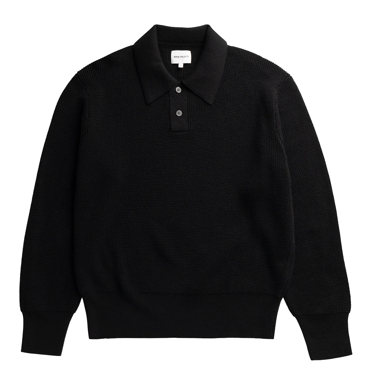 NORSE PROJECTS - POLO M/L SWANFOLK TECH MERINO WAF