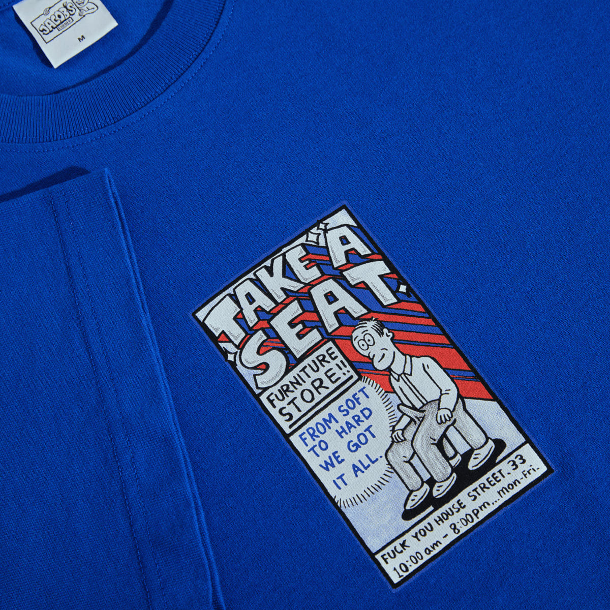 POLAR SKATE CO. - CAMISETA M/C TAKE A SEAT