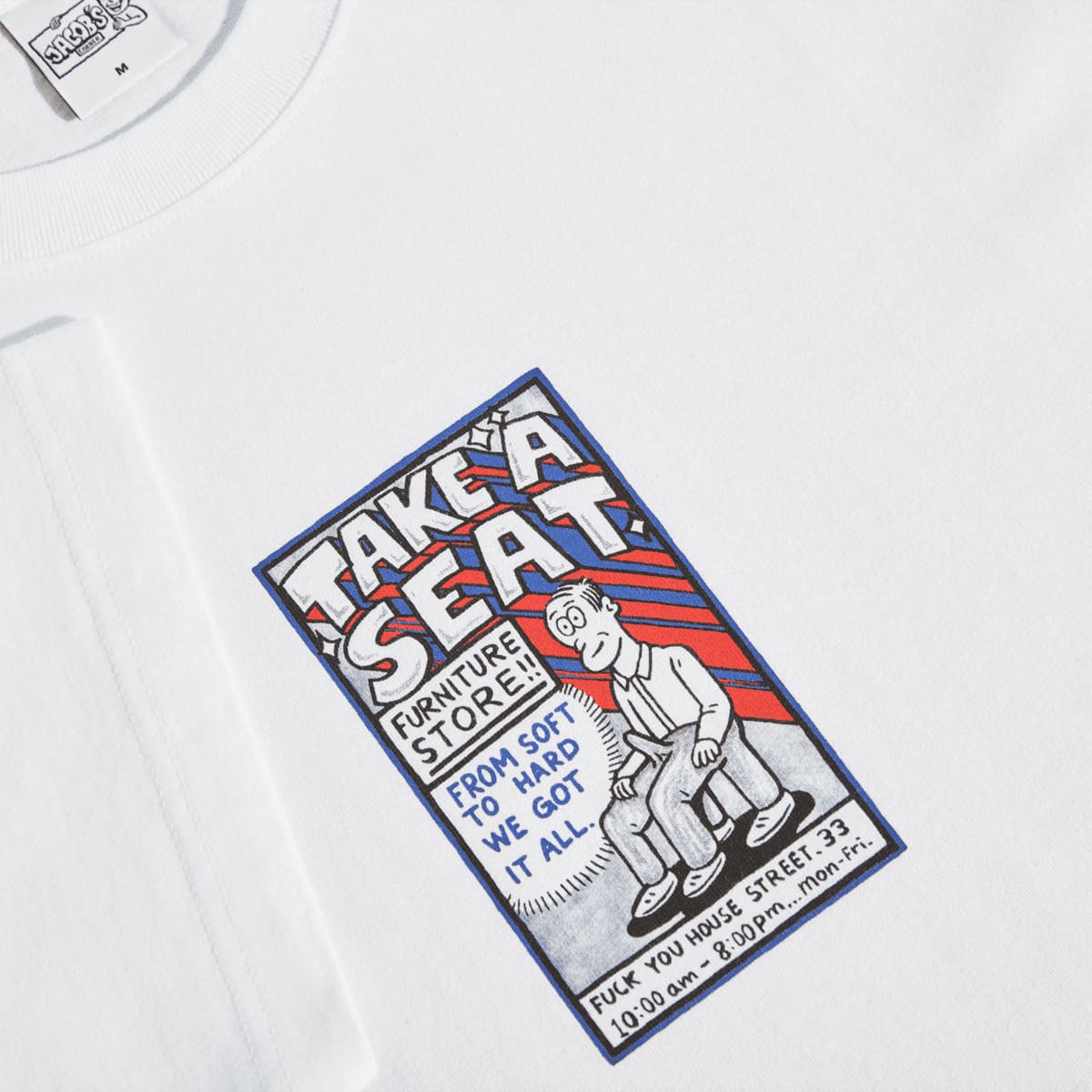 POLAR SKATE CO. - CAMISETA M/C TAKE A SEAT