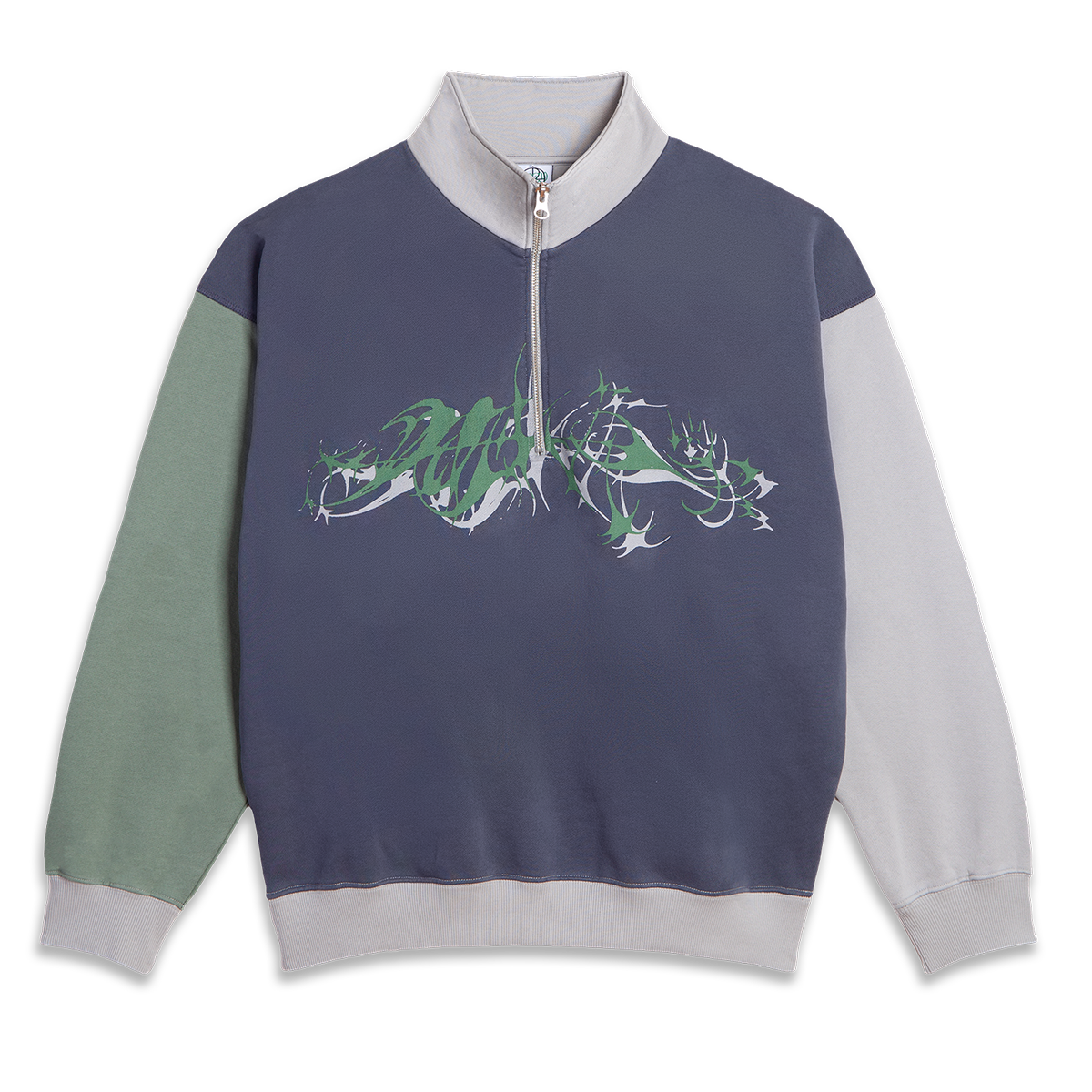 POLAR SKATE CO. - JERSEY FRANKIE HALF ZIP TRIBAL