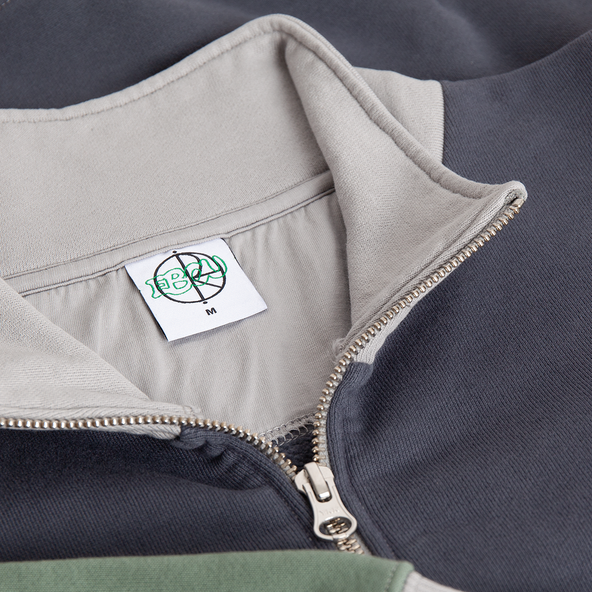 POLAR SKATE CO. - JERSEY FRANKIE HALF ZIP TRIBAL