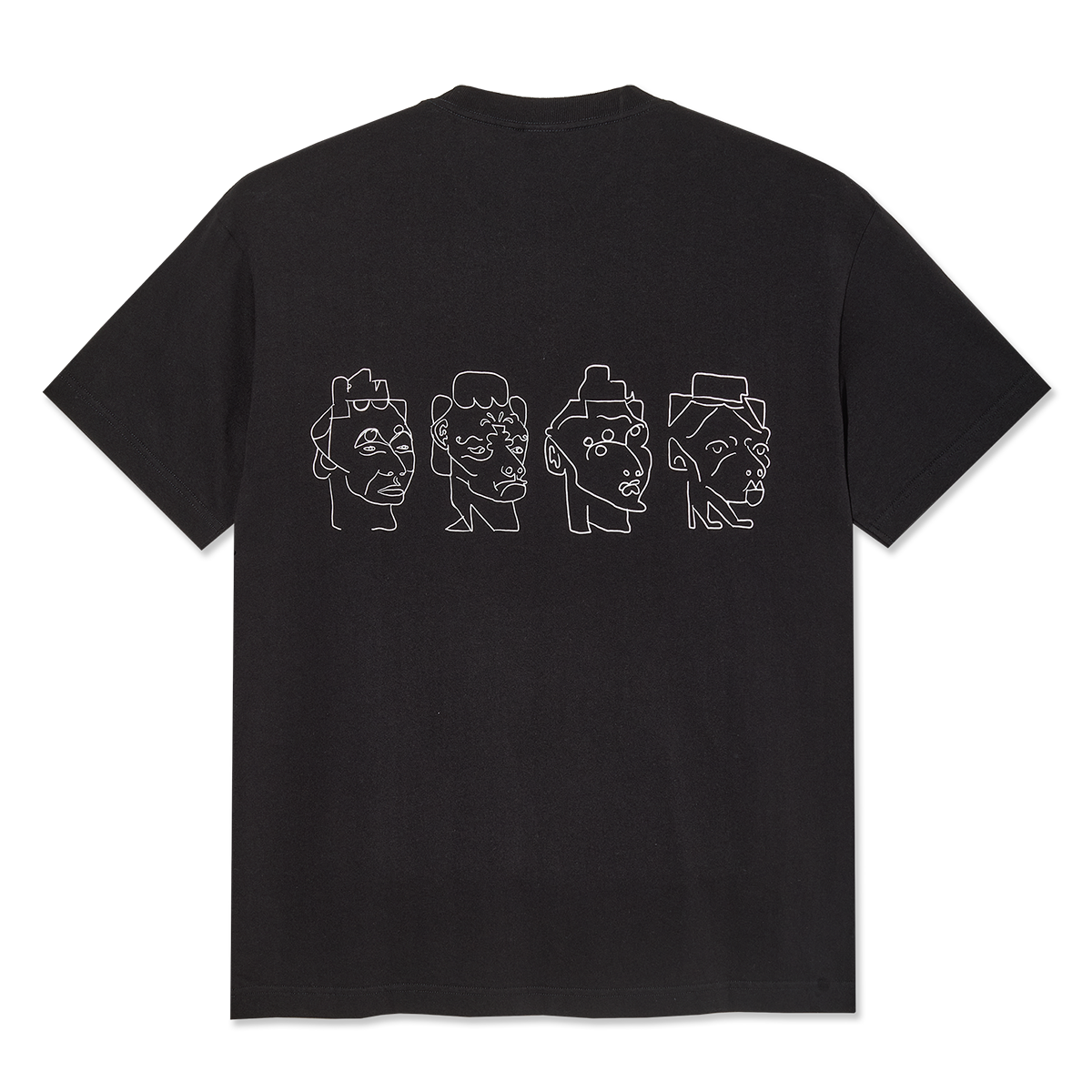 POLAR SKATE CO. - CAMISETA M/C CONTRAST 8 HEADS