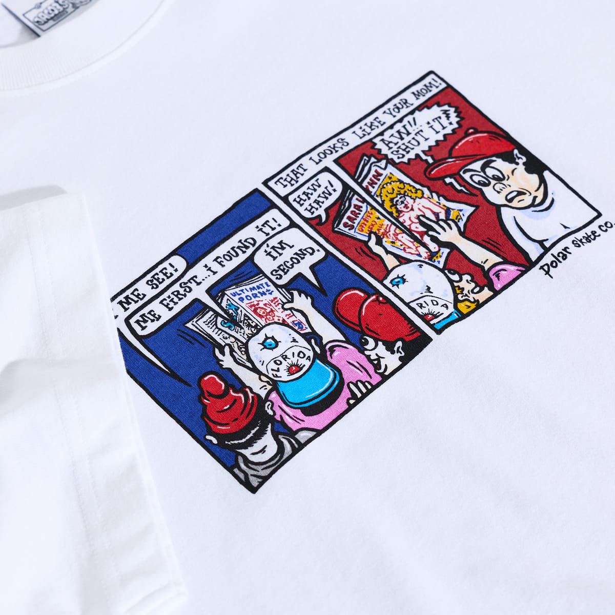 POLAR SKATE CO. - CAMISETA M/C SHUT IT!