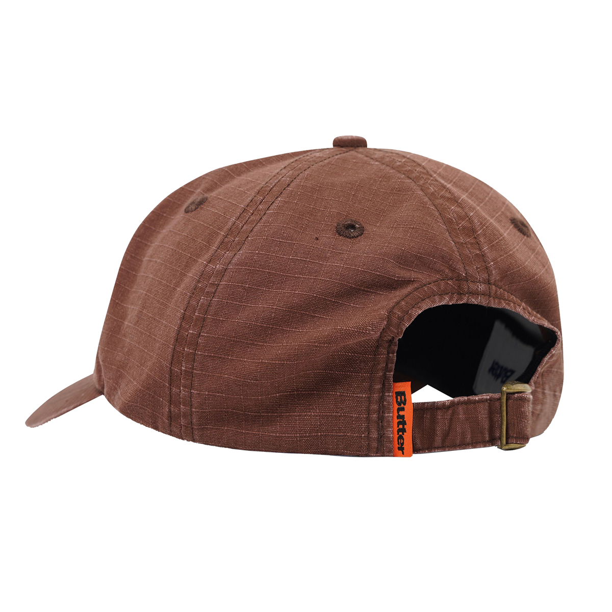 BUTTER GOODS - GORRA RIPSTOP ROUNDED LOGO 6 PANEL