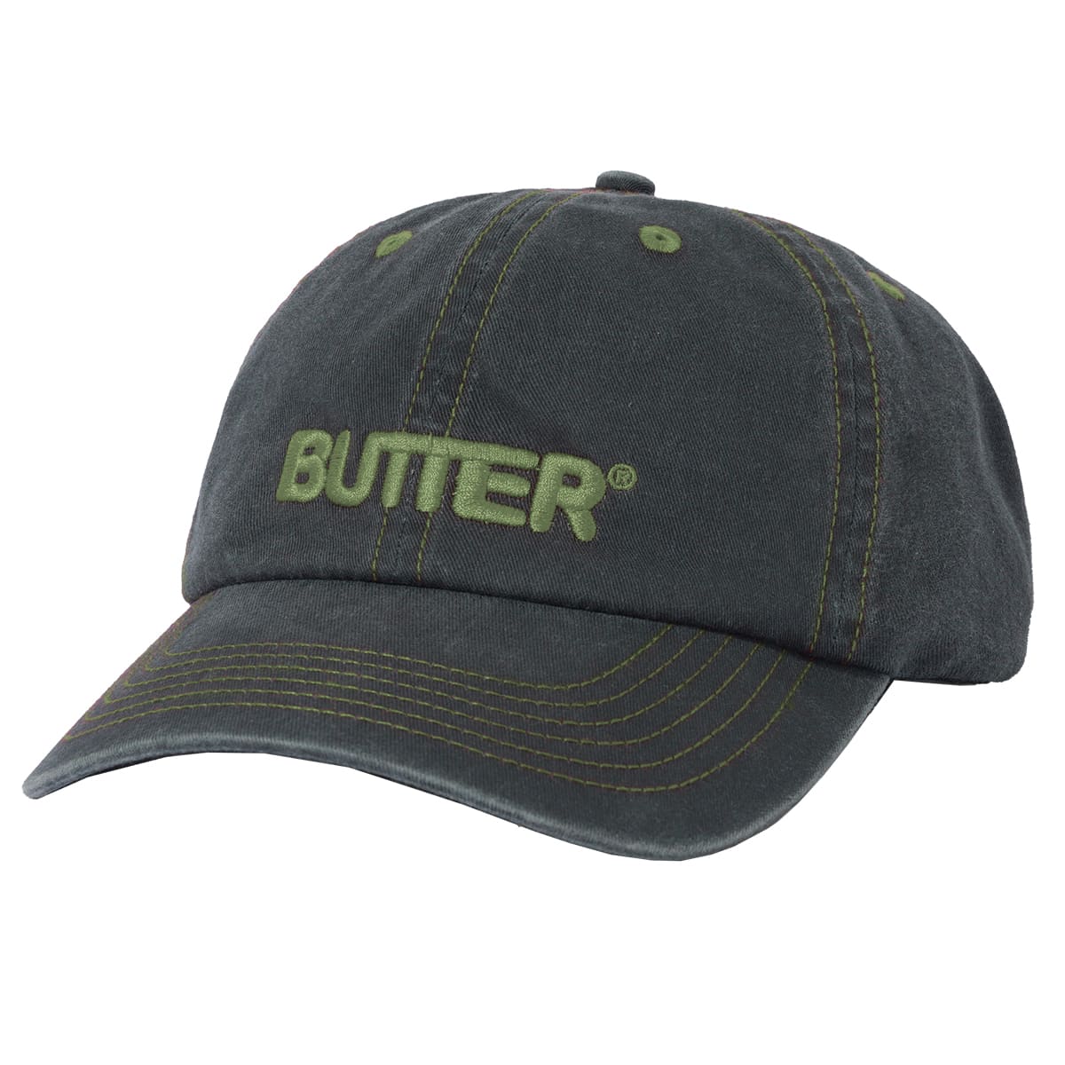 BUTTER GOODS - GORRA ROUNDED LOGO 6 PANEL