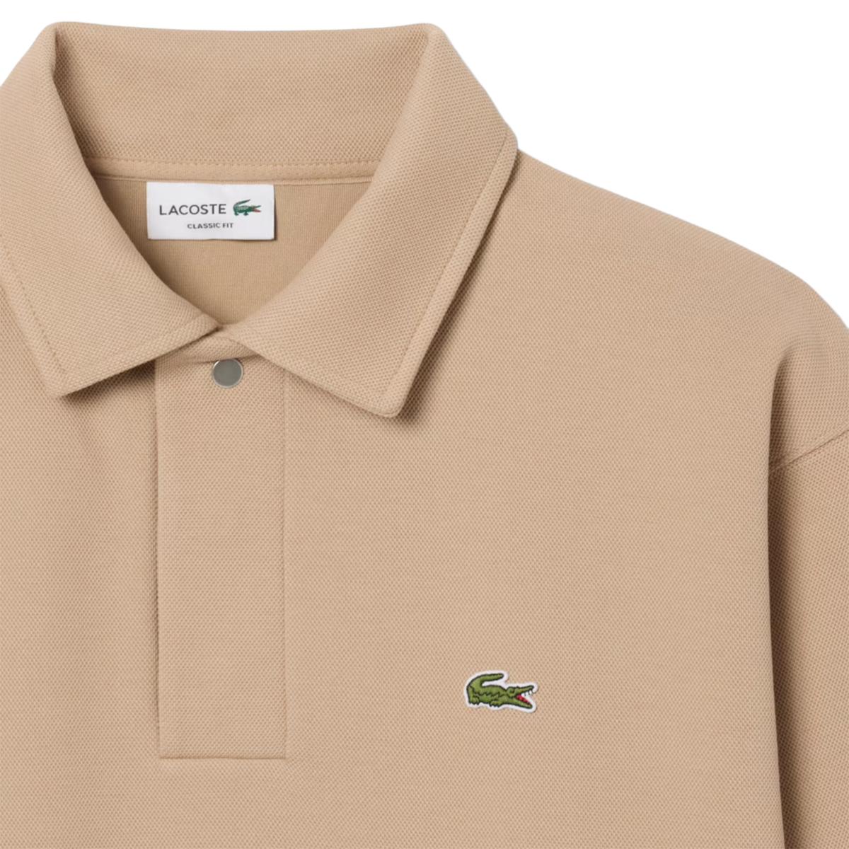 LACOSTE - POLO M/L COLLAR PIQUÉ