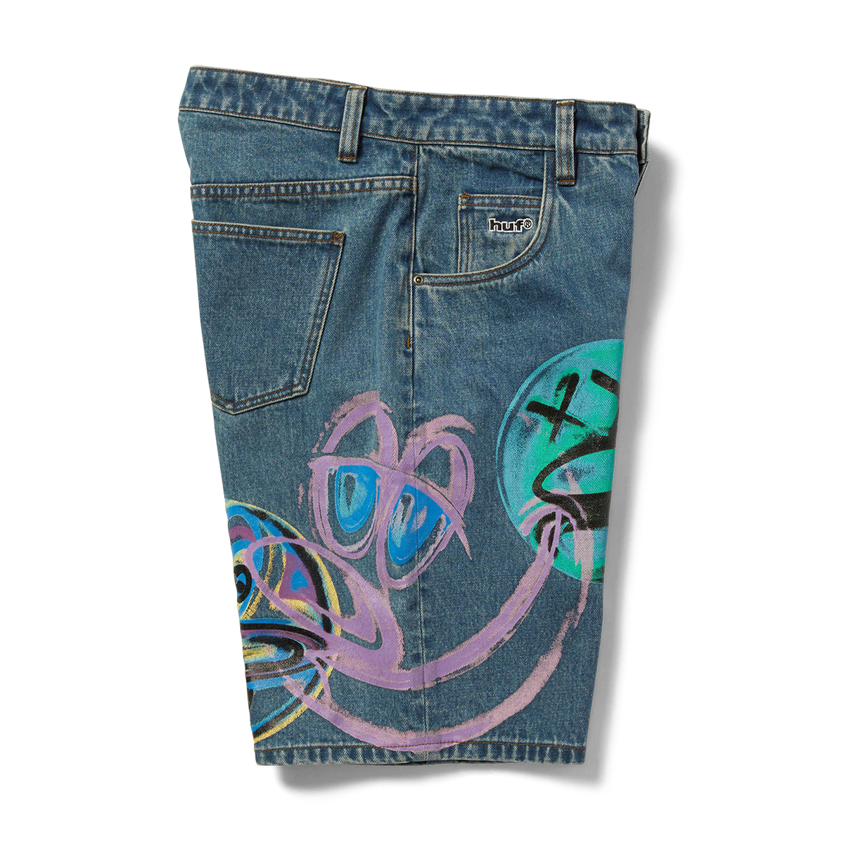 HUF - PANTALÓN CORTO SPRAY GUYS DENIM