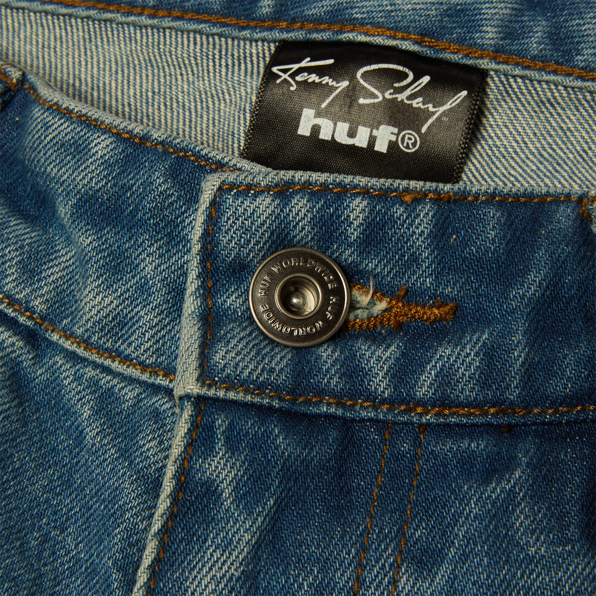 HUF - PANTALÓN CORTO SPRAY GUYS DENIM