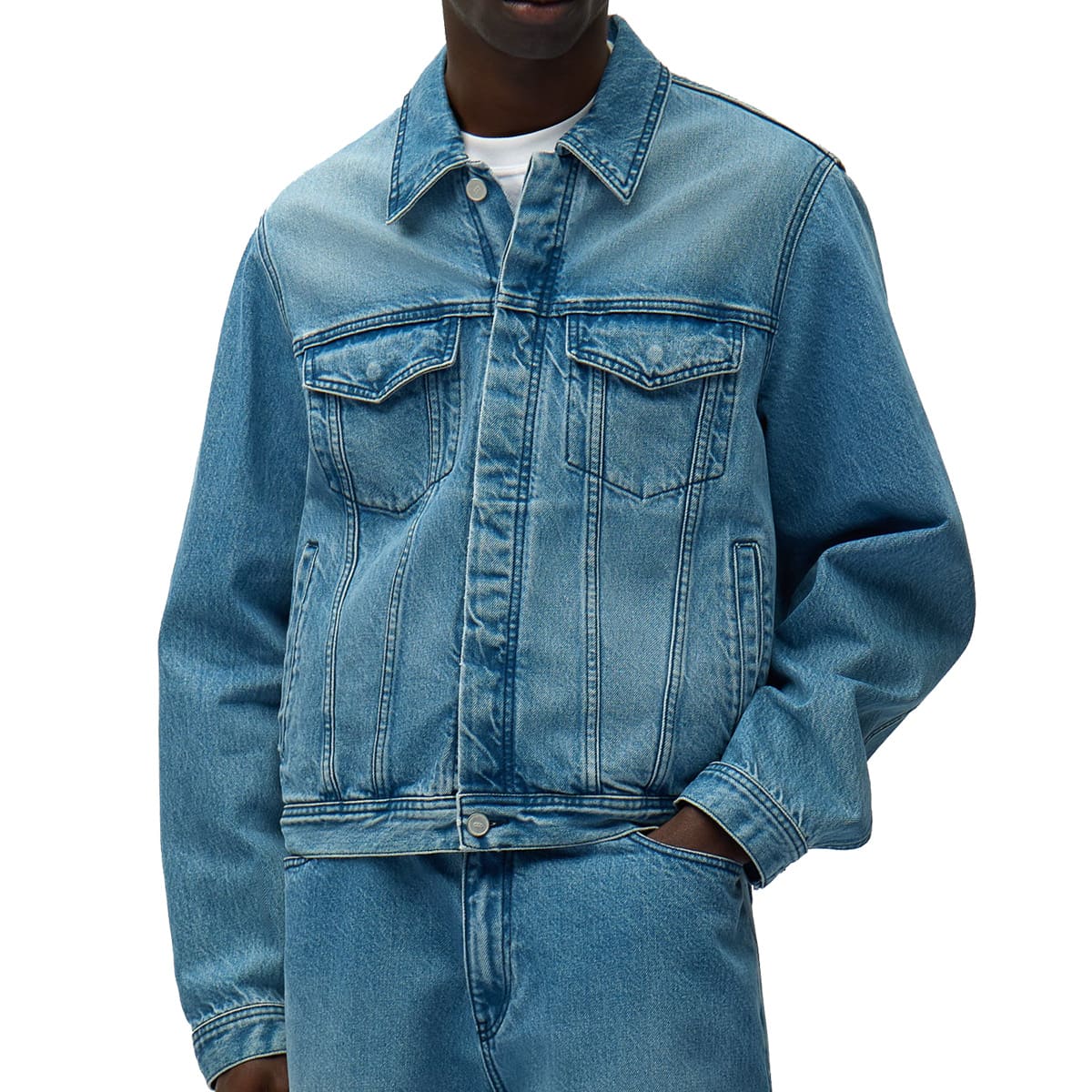 ARTE ANTWERP - CHAQUETA CIRCLE LOGO JEANS