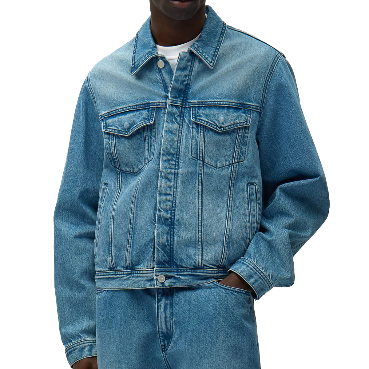 ARTE ANTWERP - CHAQUETA CIRCLE LOGO JEANS