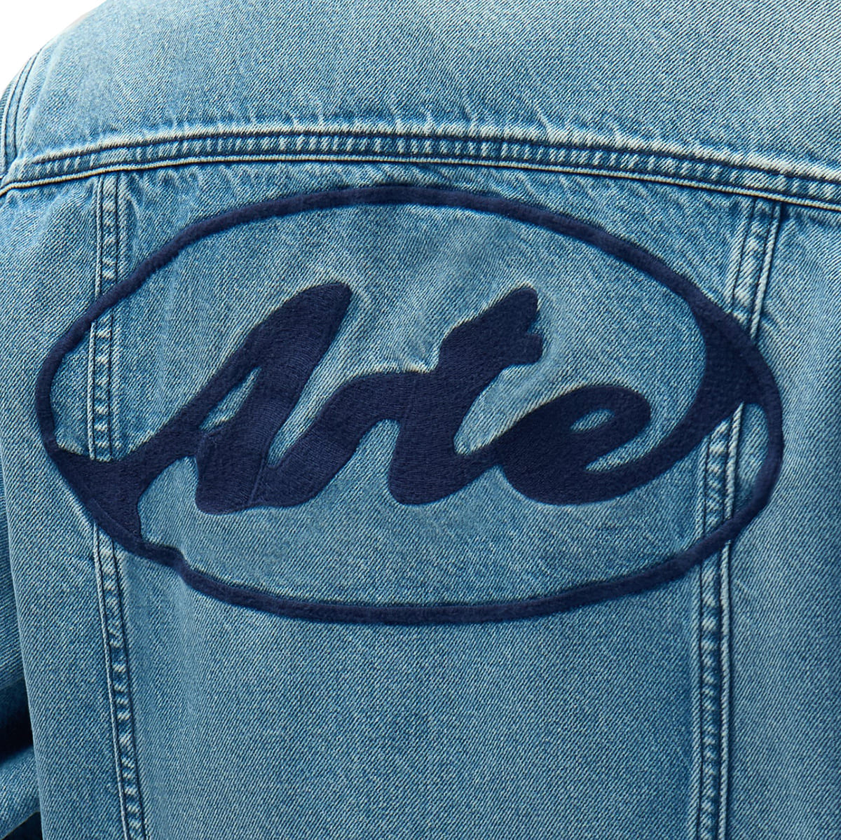 ARTE ANTWERP - CHAQUETA CIRCLE LOGO JEANS