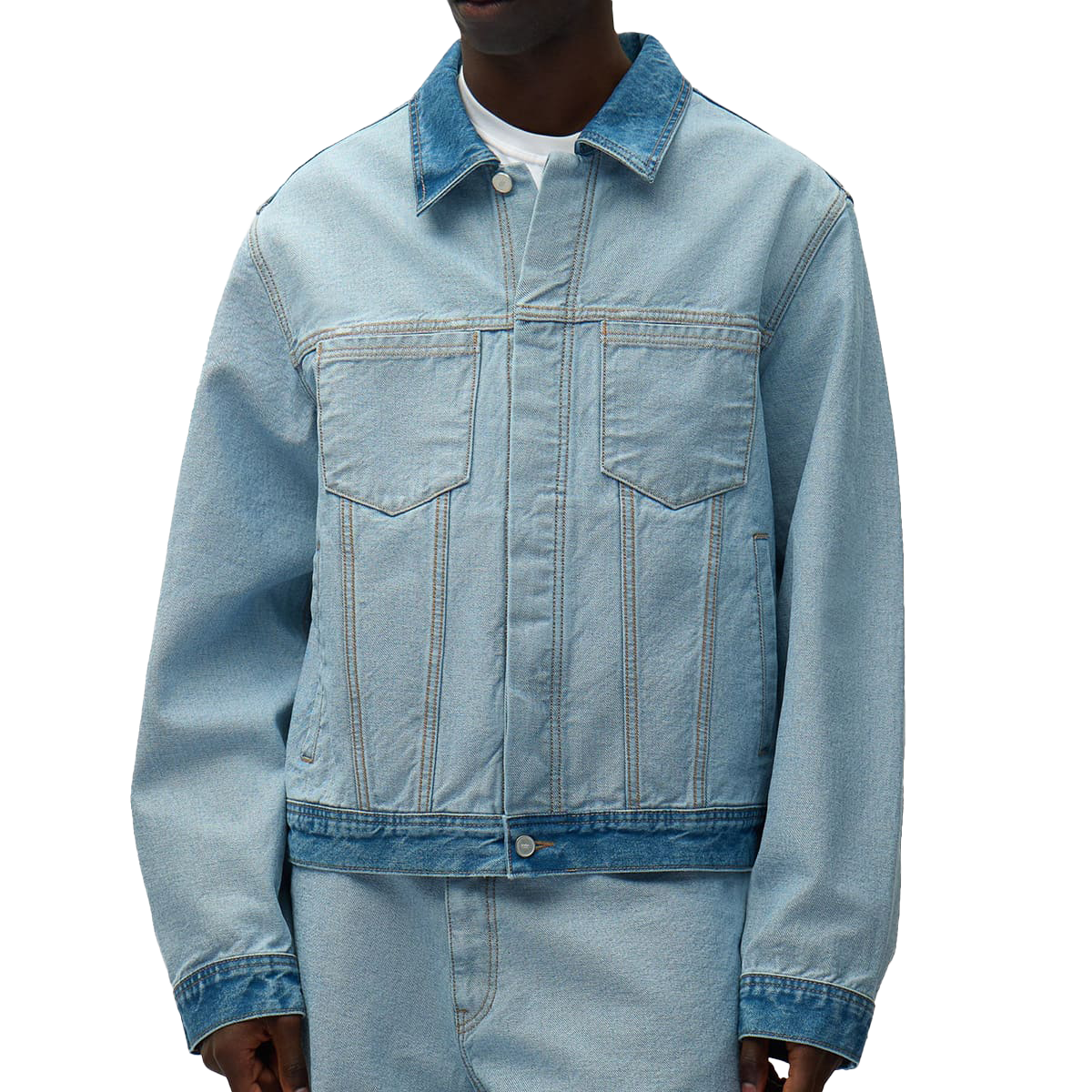 ARTE ANTWERP - CHAQUETA DENIM INSIDE/OUT