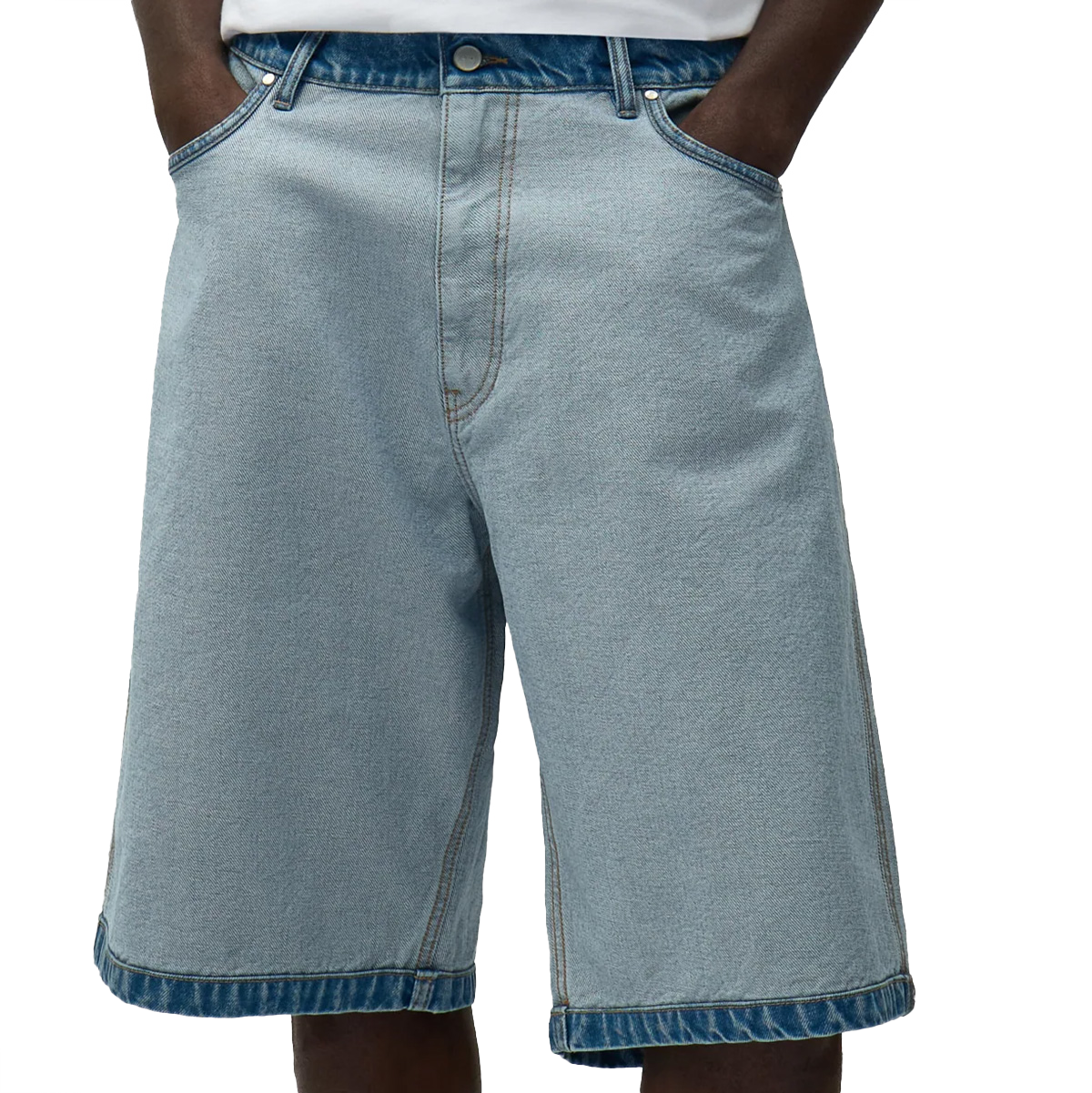 ARTE ANTWERP - PANTALÓN CORTO DENIM INSIDE/OUT