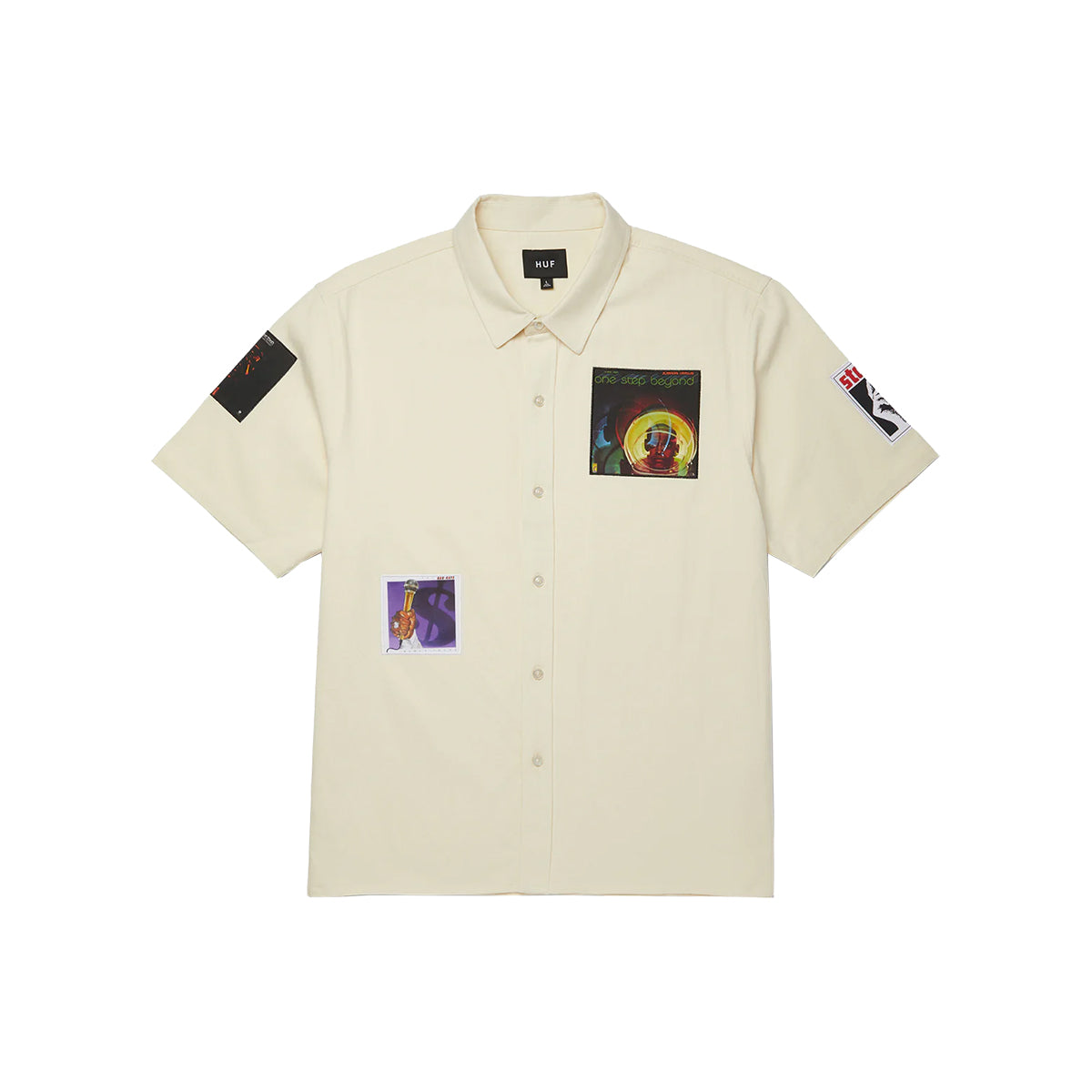 HUF - CAMISA STAX PATCHES
