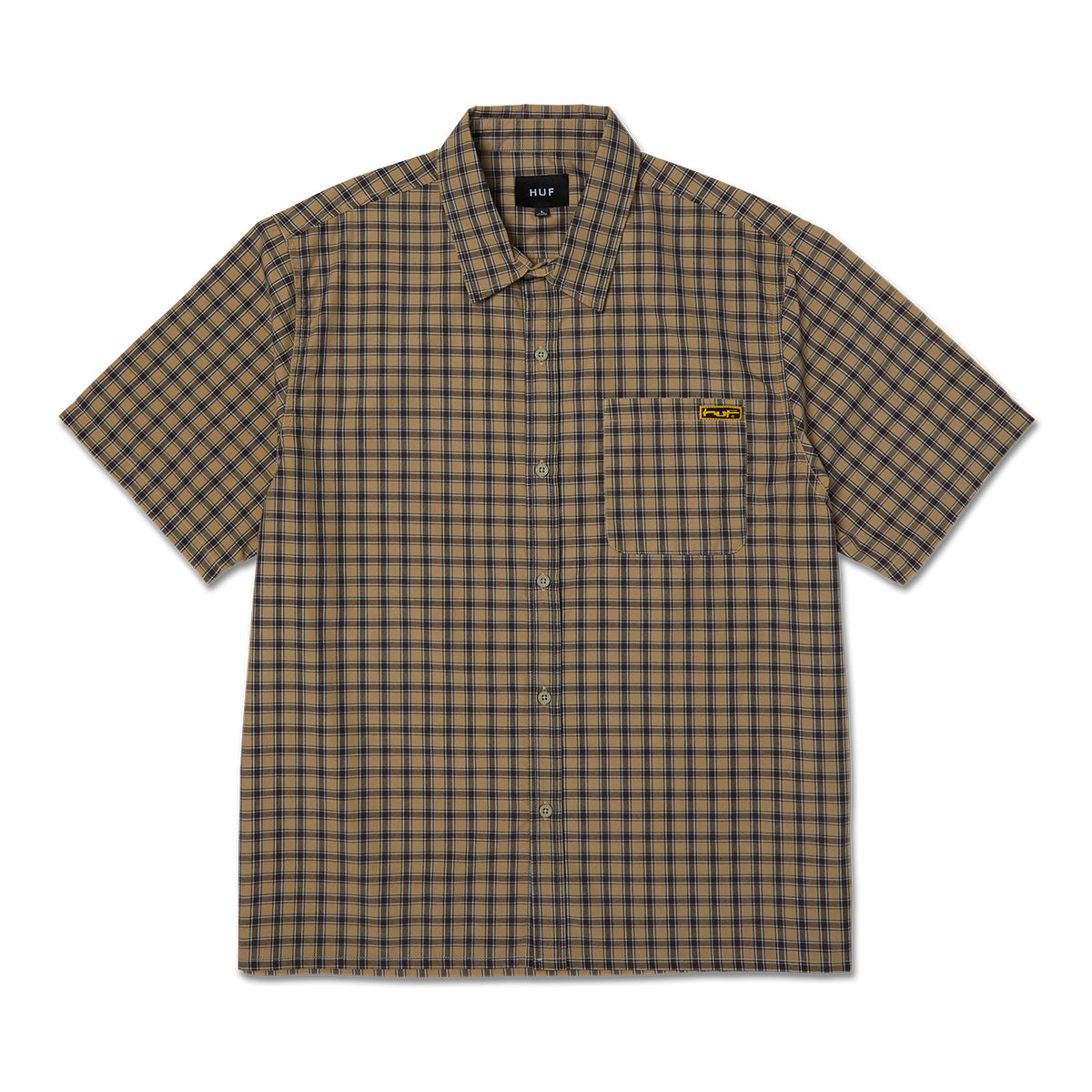 HUF - CAMISA M/C STRETCH MICRO PLAID