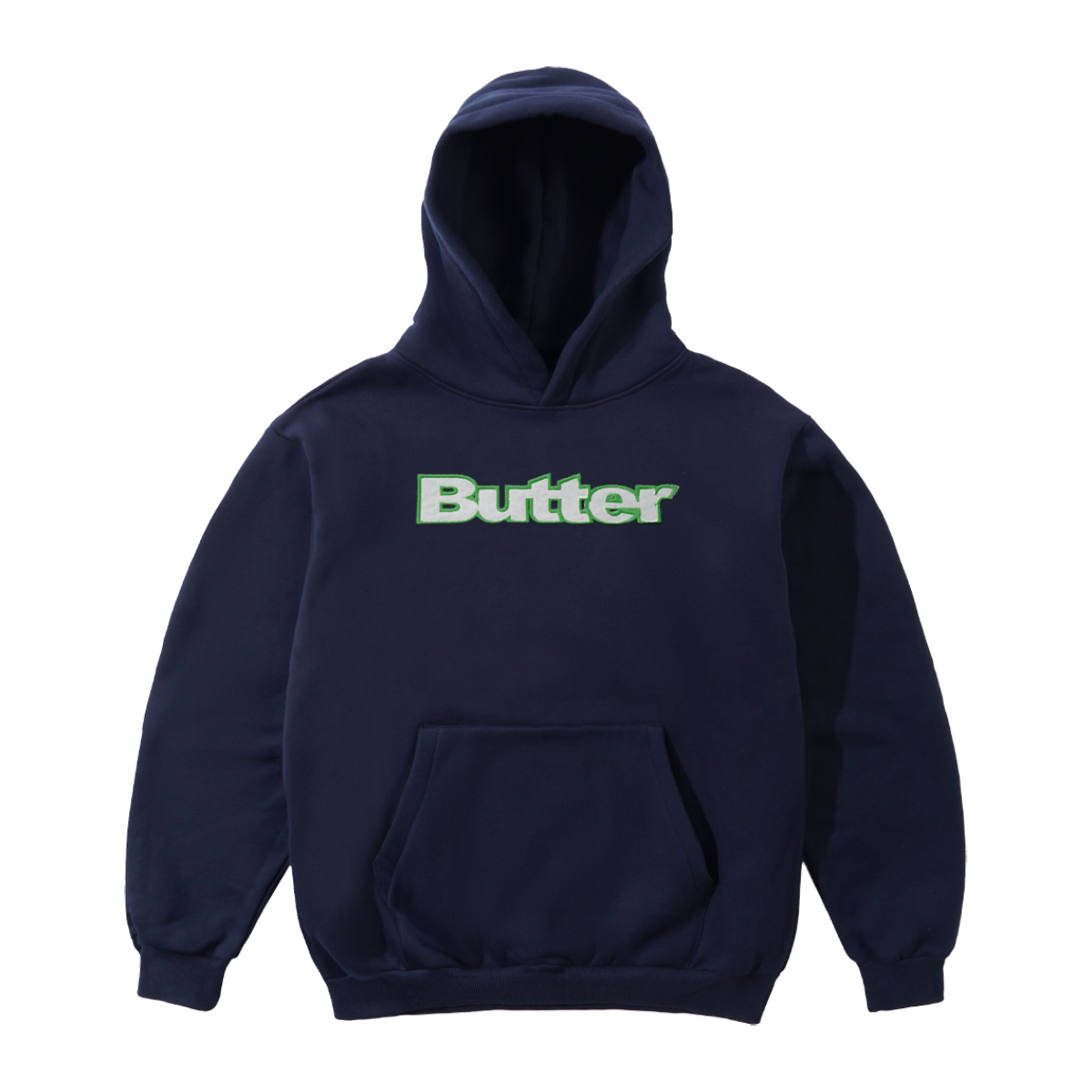 BUTTER GOODS - SUDADERA CC SATIN APPLIQUE