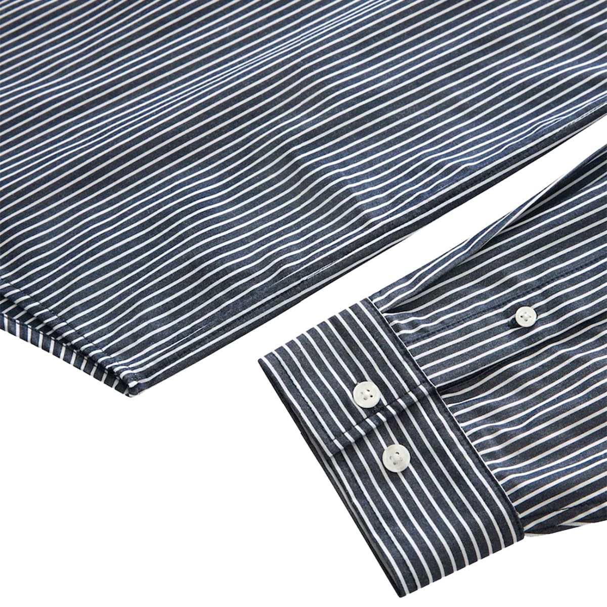 GRAND COLLECTION - CAMISA POPLIN STRIPPED COTTON