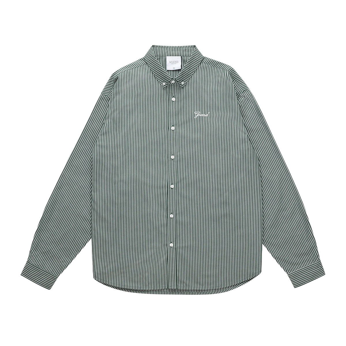 GRAND COLLECTION - CAMISA POPLIN STRIPPED COTTON