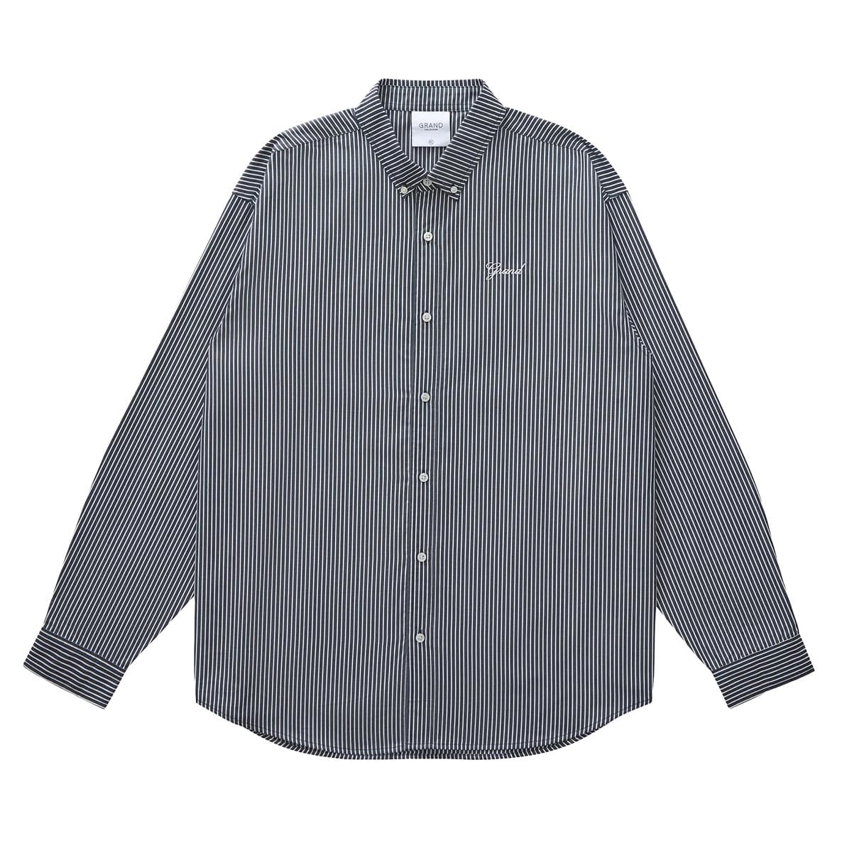 GRAND COLLECTION - CAMISA POPLIN STRIPPED COTTON
