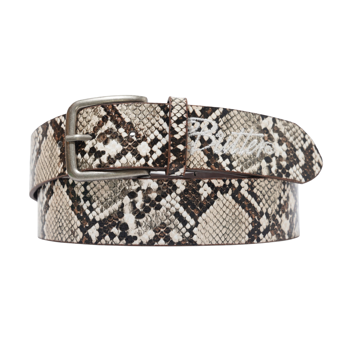 BUTTER GOODS - CINTURÓN SNAKE SKIN
