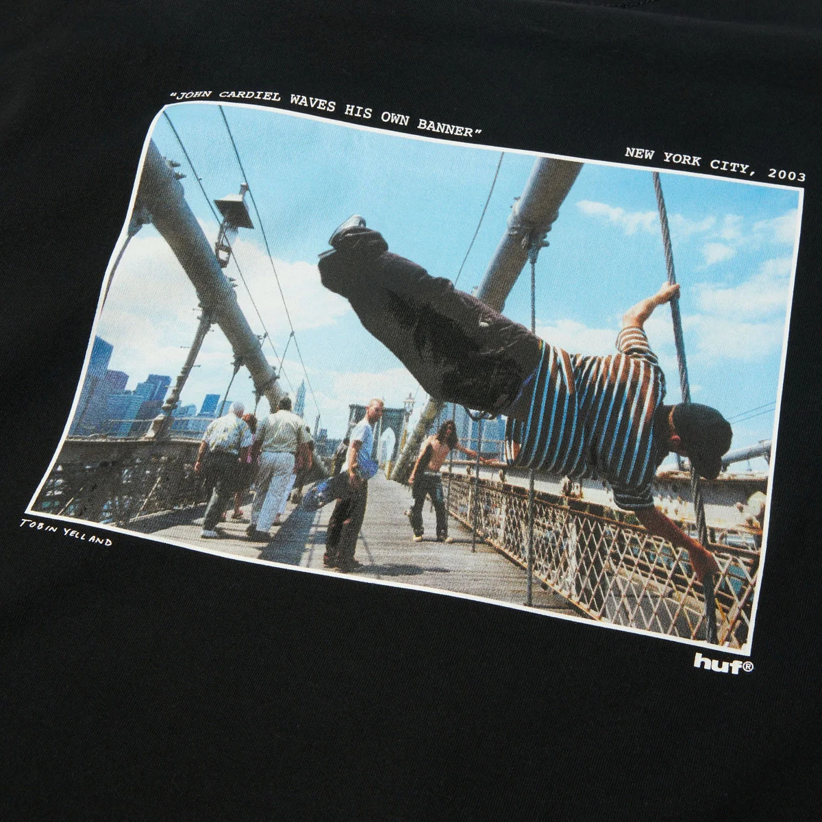 HUF - CAMISETA M/C TAKING THE LEAP