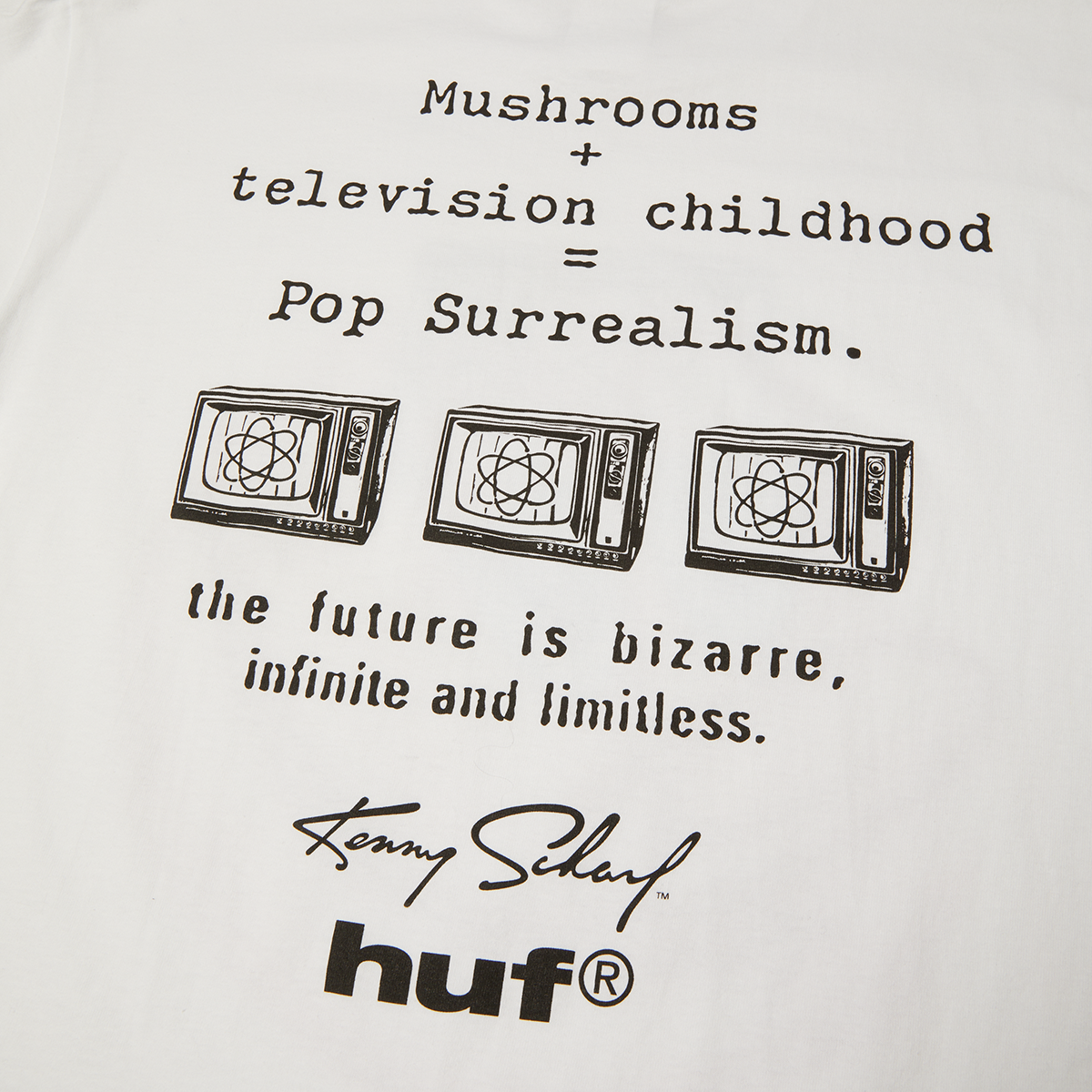 HUF - CAMISETA M/C TELEVISION CHILDHOOD