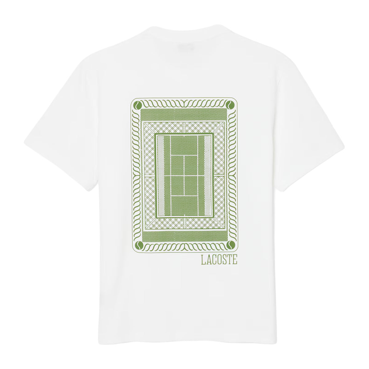 LACOSTE - CAMISETA M/C PUNTO ESTAMPADO