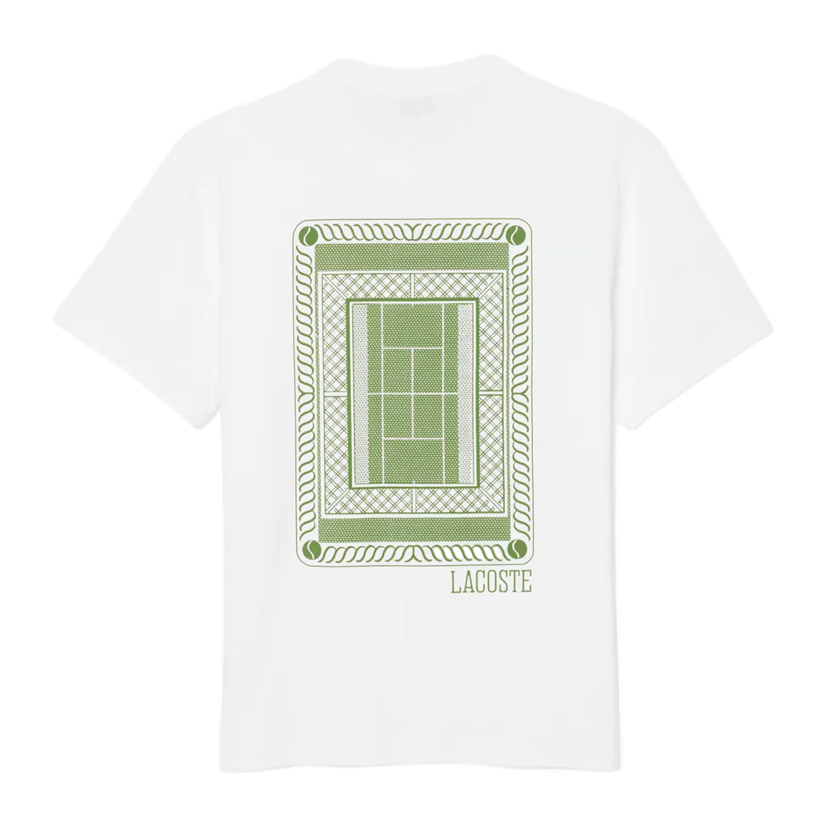 LACOSTE - CAMISETA M/C PUNTO ESTAMPADO