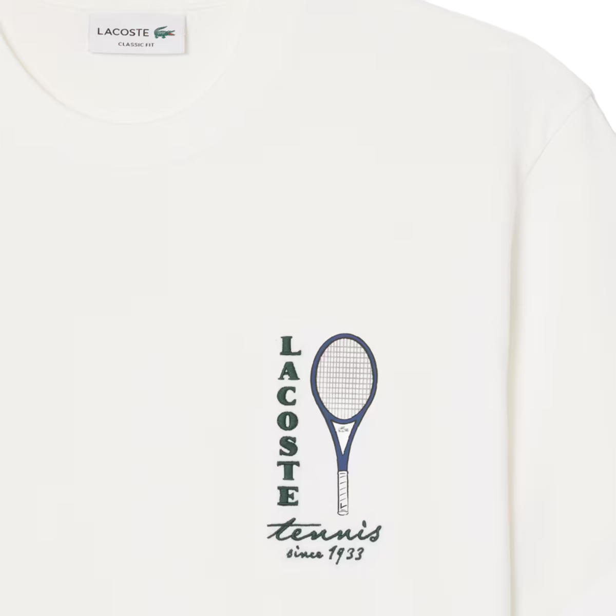 LACOSTE - CAMISETA M/C PRINTED EMBROIDERY