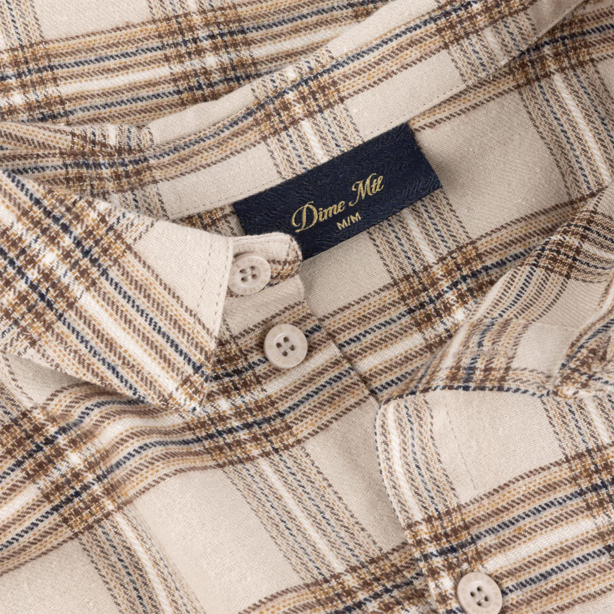 DIME - CAMISA M/L PLAID FLANNEL