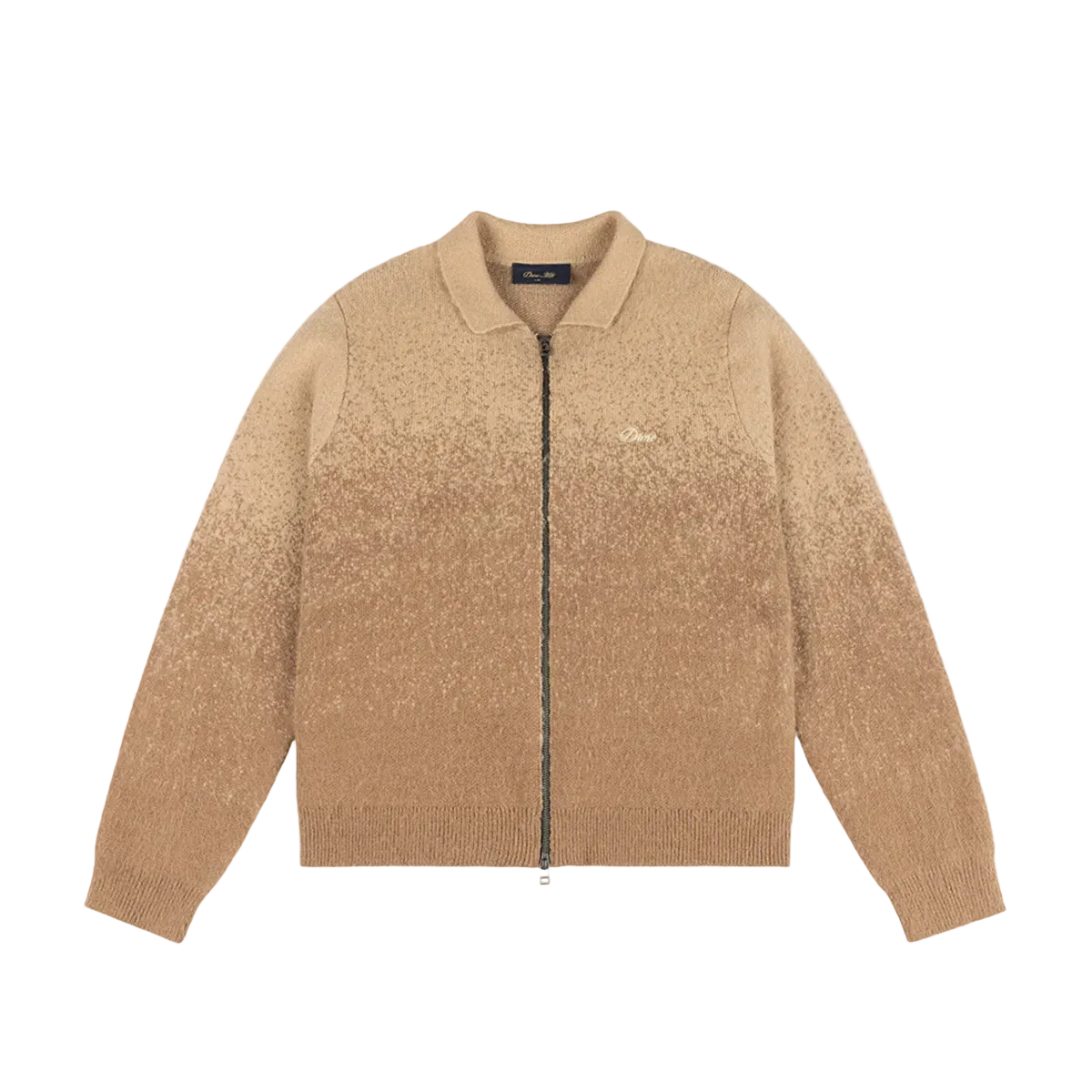 DIME - CHAQUETA MOHAIR DOUBLE ZIP KNIT