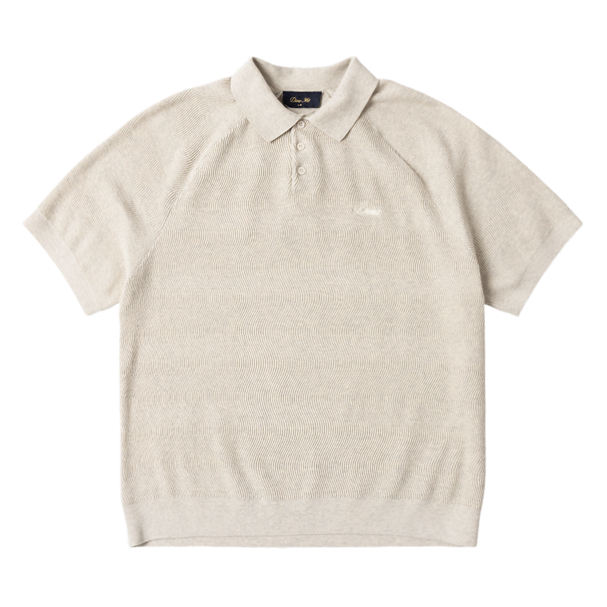 DIME - POLO CABLE KNIT POLO