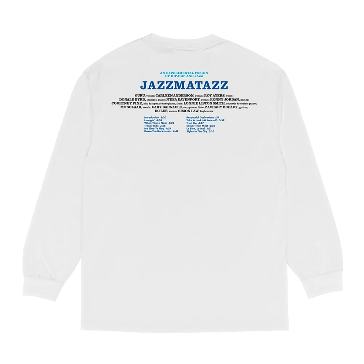 SKATE MUZIK - CAMISETA M/L JAZZMATAZZ VOL.1