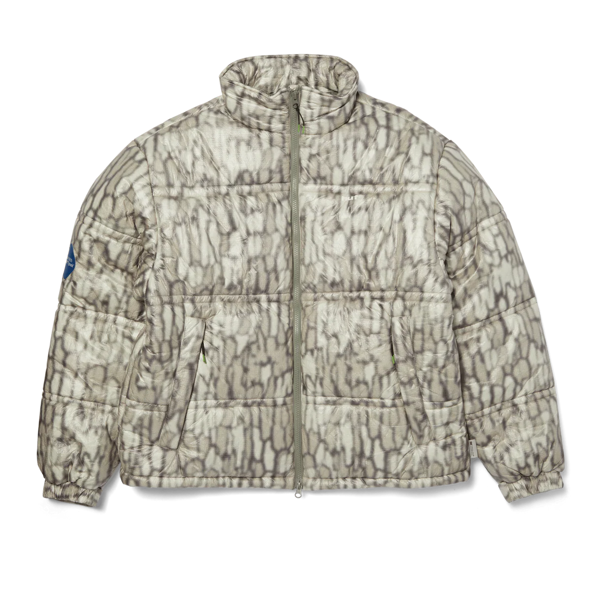 HUF - CHAQUETA 89 WARPED CAMO TYVEK PUFFER