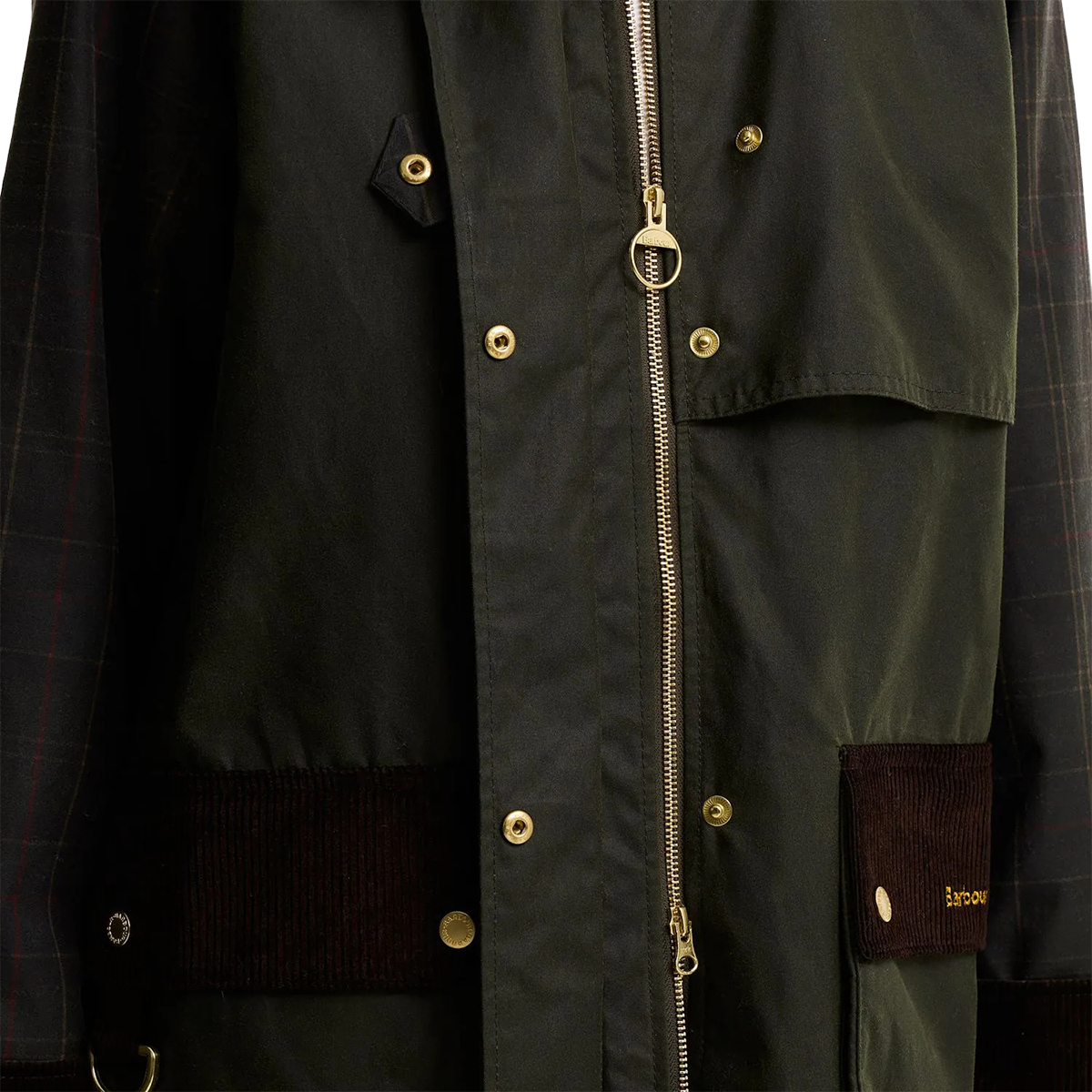 BARBOUR - CHAQUETA CHECKED KIRKLEES WAX