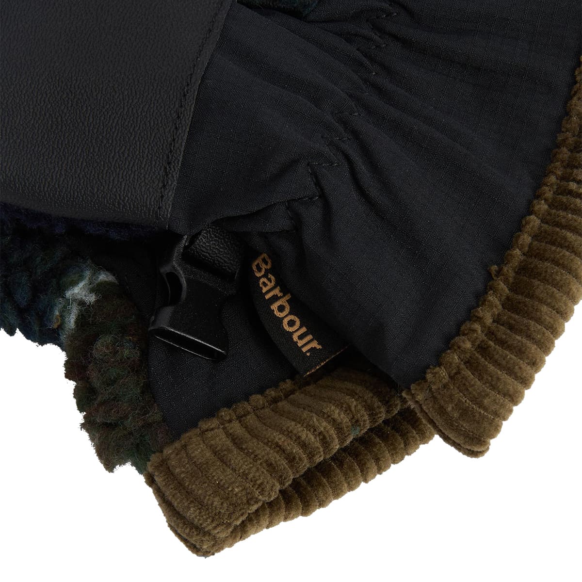 BARBOUR - GUANTES FIELD TARTAN FLEECE