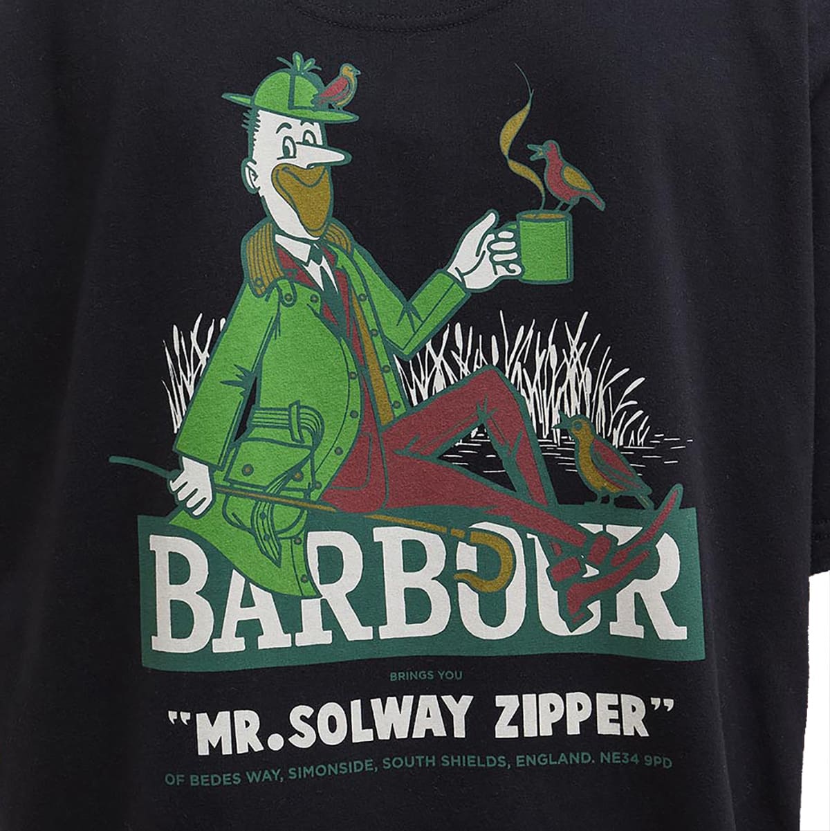 BARBOUR - CAMISETA M/C CAMPBELL OS GRAPHIC