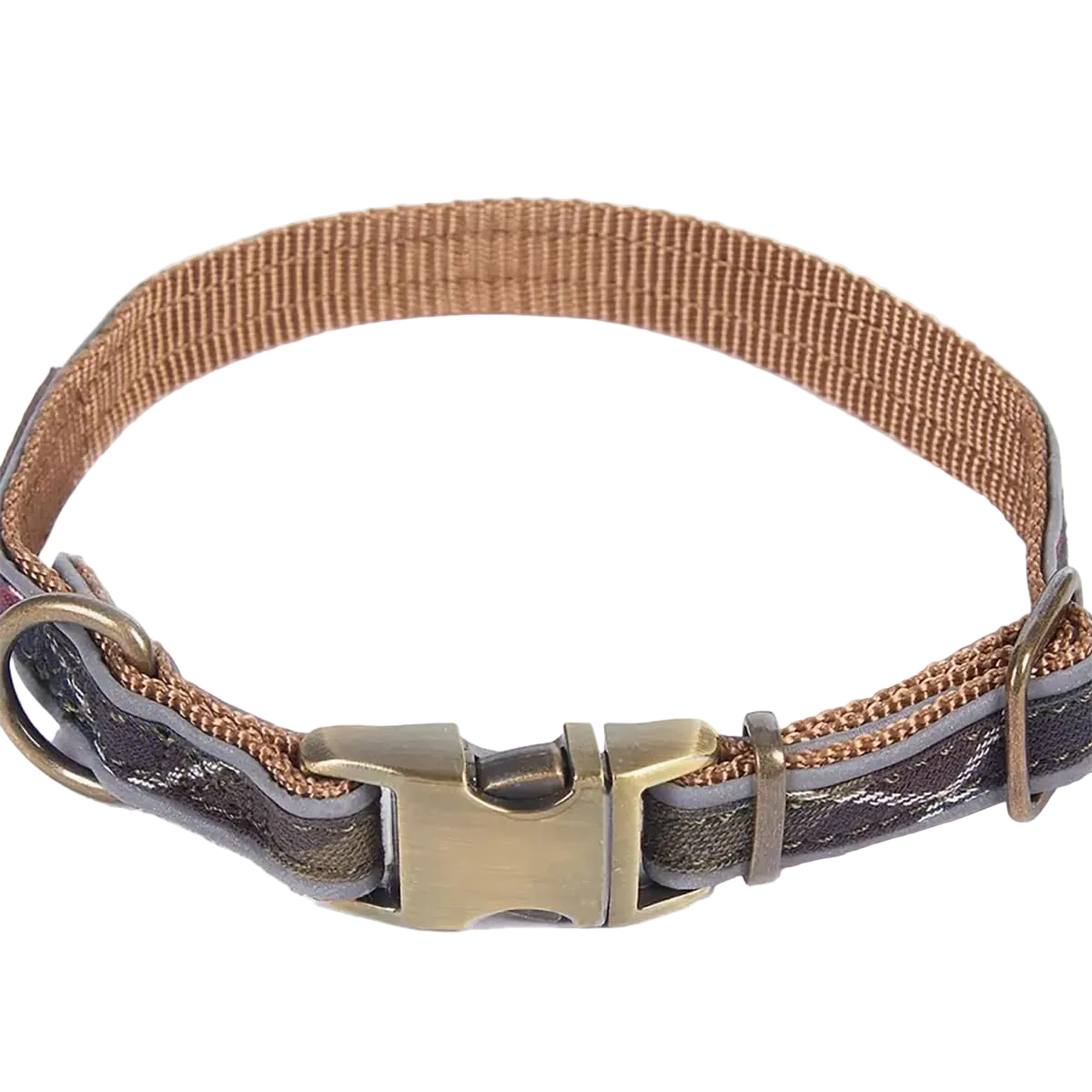 BARBOUR - REFLECTIVE TARTAN DOG COLLAR