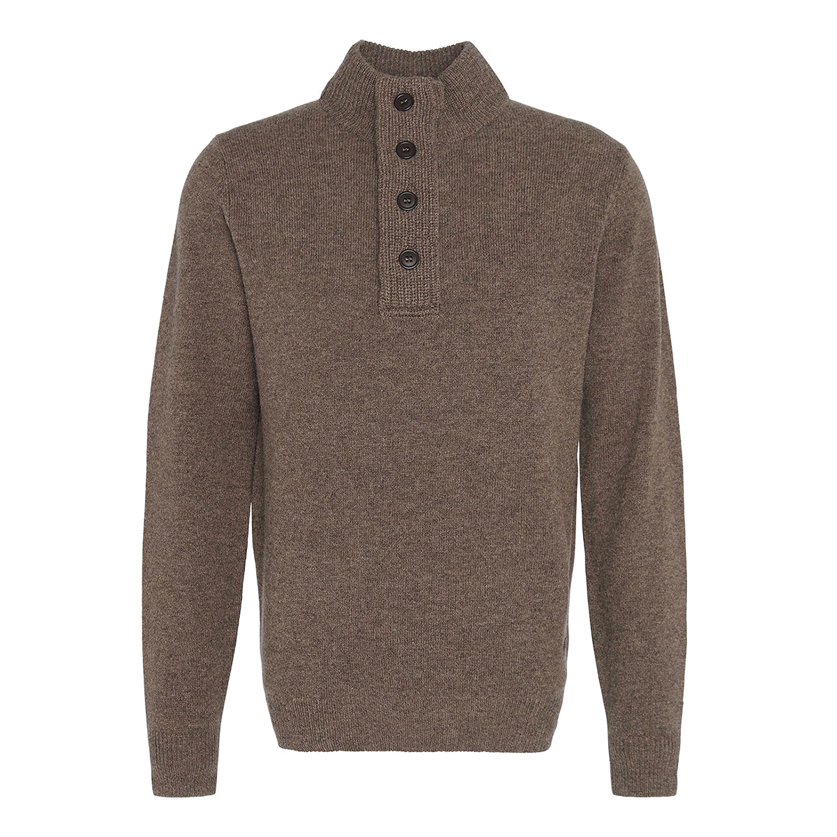 BARBOUR - JERSEY ESSENTIAL ELBOW PATCH 1/2 ZIP